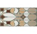 Панно Pannello Fenice Caramel Craquele 40x80 Venice Ceramiche Grazia з колекції Venice Ceramiche Grazia