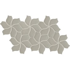 Мозаїка grey matt flower 23 1 x 40 3 - 23.1x40.3 TYBFM69 Botanica з колекції Botanica Botanica