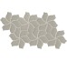 Мозаїка grey matt flower 23 1 x 40 3 - 23.1x40.3 TYBFM69 Botanica з колекції Botanica Mutina