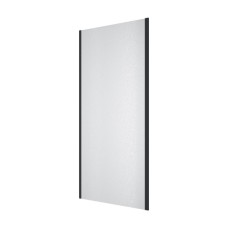 Боковая панель Line Pro 900мм, black matt, стекло 6мм grape Боковая панель Line Pro 900мм, black matt, стекло 6мм grape