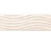 Декор Cream Wave 25x75 Salomea Ceramika Color з колекції Salomea Ceramika Color