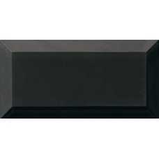 Декор 7,5x15 Vetro Reflect Negro з колекції Vetro VETRO Керамічна плитка Grespania