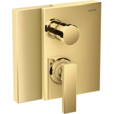 Змішувач Axor Edge  прихованого монтажу ванна/душ  46450990 Polished Gold Optic