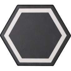 (15x17.1) D/EXA.NE Decoro Exatarget Nero - Examatt з колекції Examatt Examatt Керамічна плитка Tonalite