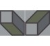 Плитка (20x20) Skew Green Q - Dixon з колекції Dixon Bisazza