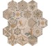 Декор (18x21) Seta Esagono Decoro Decomariachi Nat - Origini з колекції Origini Imso