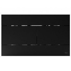Кнопка Slim до інсталяції, чорна мат 120/80 Кнопка Slim до інсталяції, чорна мат 120/80