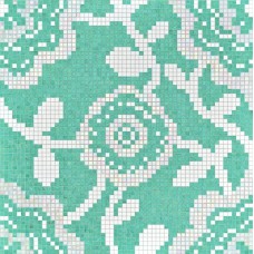 Мозаїка (129.4x129.4) Flower Carpet Green - Decori 20 з колекції Decori 20 Decori 20