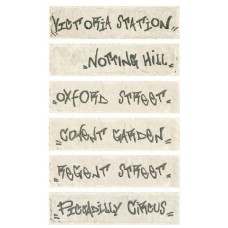 Декор (8.6x35) 1039917 Ins. Streets S/6Gesso - Underground з колекції Underground Декор (8.6x35) 1039917 Ins. Streets S/6Gesso - Underground з колекції Underground