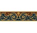 Декор (11x39.4) 37331 Fas. Classica Blu - Vanitas з колекції Vanitas Versace