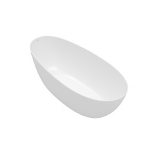 ANTAO Ванна окремостояча асиметрична 170x75, Stone White (UBQ170TAO7V-RW)