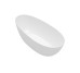 ANTAO Ванна окремостояча асиметрична 170x75, Stone White (UBQ170TAO7V-RW)