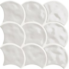 Мозаика 30.7x30.7 Scale Gloss Grey Scale Gloss из коллекции Scale Gloss SCALE Керамическая плитка Realonda