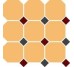 Плитка Ochre Yellow Brick-Red 30x30 Octagon Top Cer з колекції Octagon TopCer