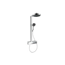 Душова система Rainfinity Showerpipe 250 1jet EcoSmart з термостатом ShowerTablet 350, Chrome (28742000)