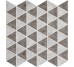 Мозаїка 30x30 Tris Sassari Temperate Silver/Graphite-Sassari з колекції Sassari Tau