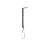 Душова панель Axor ShowerComposition 110/220 1jet з плечовим душем та термостатом, Brushed Black Chrome (12595340)