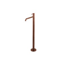 ROUND, Змішувач підлоговий для умивальника, brushed copper (100355363) ROUND, Змішувач підлоговий для умивальника, brushed copper (100355363)