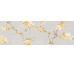 Плитка 40X120 Mixed Decoro Fiore Di Pesco Bianco B Ra1K Ragno из коллекции Mixed Ragno