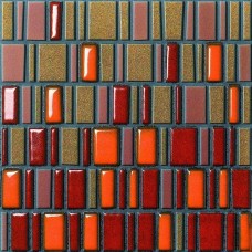 Мозаика (30x30) 231206 Mediumgoldambersurete - Le Murrine из коллекции Le Murrine Мозаика (30x30) 231206 Mediumgoldambersurete - Le Murrine из коллекции Le Murrine