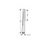 Ручний душ  Pulsify E 100 1jet EcoSmart+ Stainless Steel Optic  (24321800)