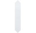 Плитка Crayon White Gloss 4.3x24.3 Gradient Wow з колекції Gradient Wow