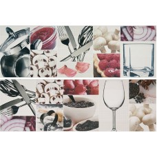 Декор (25x75) COMPOSICION 7005-7010 BLANCO CHEF II (набор 2 шт.) из коллекции 7004.7005 Декор (25x75) COMPOSICION 7005-7010 BLANCO CHEF II (набор 2 шт.) из коллекции 7004.7005 7010 Керамическая плитка Porcelanite Dos