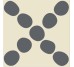 Плитка (20x20) Croce White Q - Navone из коллекции Navone Bisazza
