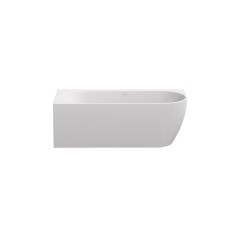 Ванна пристінна Freedom Corner 170х80 L (перелив/злив білий,чорний,хром) біла, XC00100041 Ванна пристінна Freedom Corner 170х80 L (перелив/злив білий,чорний,хром) біла, XC00100041