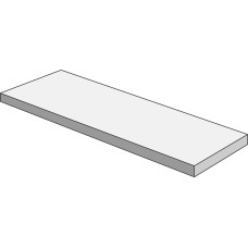 Кутова сходинка Travertino Xt 20 Vein Noce Gradone Lato Lungo Dx Sx - 40x120 RCMF Realstone_Travertino XT20 з колекції Realstone_Travertino XT20