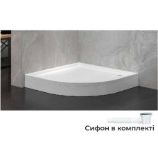 Душевой поддон PLUS 550 Полукруглый Съемная панель 210-06920