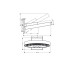 Верхний душ Rainfinity 360 3jet с держателем, Brushed Black Chrome (26234340)