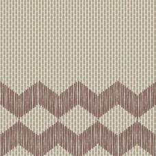 Декор (20.5x20.5) RETA57 zigzag half brown - Tape з колекції Tape Tape Керамічна плитка Mutina