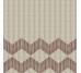 Декор (20.5x20.5) RETA57 zigzag half brown - Tape з колекції Tape Mutina