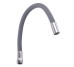Вилив змішувача GLR-GRAY-55 для кухні Гофрований , силікон Сірий , 3/4″ВН Globus Lux