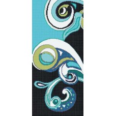 Мозаїка (129.1x290.5) Pizzo Blu A - Wears Emilio Pucci з колекції Wears Emilio Pucci Мозаїка (129.1x290.5) Pizzo Blu A - Wears Emilio Pucci з колекції Wears Emilio Pucci Bisazza Wears Emilio Pucci