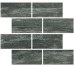 Мозаїка Black Muretto Matte 30x30 I Travertini Rex з колекції I Travertini Rex