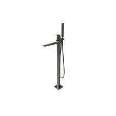 SQUARE, Змішувач підлоговий для ванни, brushed titanium (100281900) SQUARE, Змішувач підлоговий для ванни, brushed titanium (100281900)