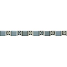 Liston Mosaico Luxe Blue Бордюр (5х60) Luxe Керамічна плитка Fanal