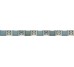 Бордюр (5х60) LISTON MOSAICO LUXE BLUE з колекції Luxe Fanal
