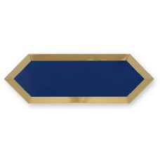 ECLIPSE BLUE GOLD BISEL 10x30 (плитка настінна, декор)
