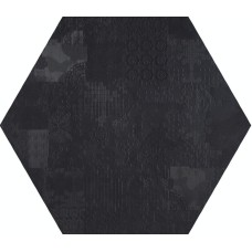 (60x60) Pudd74 Esagono Decor Nero - Dechirer з колекції Dechirer Mutina: керамічний «видавничий дім» з Фіорано-Моденезе — сторінка 27