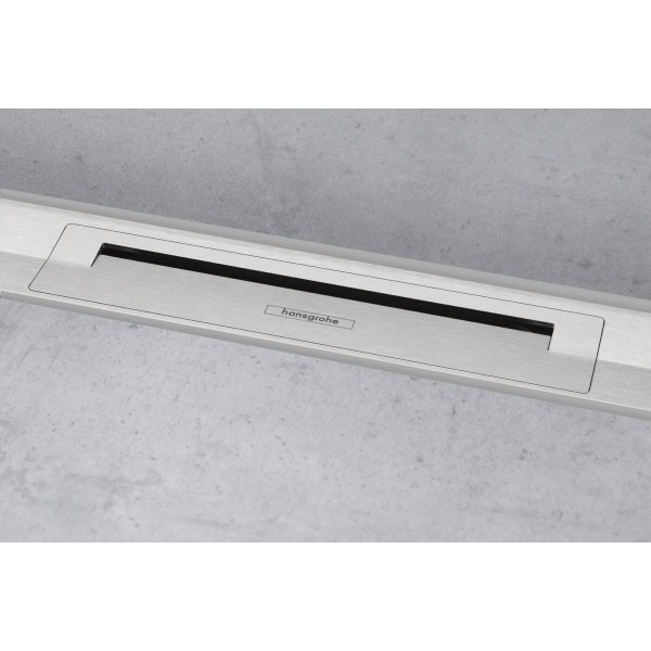 Верхня частина "RainDrain Flex" для душового трапу (пристінна) 800 мм Brushed Stainless Steel (56051800)