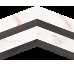 Мозаїка 39653 Dahlia Ebony Chevron EP 30X21 з колекції Dahlia Peronda
