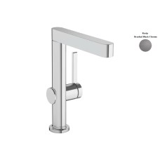 Змішувач Finoris 230 для умивальника, поворотний вилив з д/к push-open, Brushed Black Chrome (76060340) Змішувач Finoris 230 для умивальника, поворотний вилив з д/к push-open, Brushed Black Chrome (76060340)