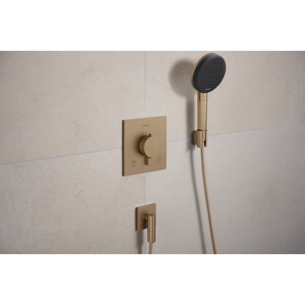ECOSTAT COMFORT E термостат для 2х споживачів, ПМ, шліфованна бронза