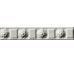 Бордюр Cammeo Bianco Matt 3.5x20 Electa Ceramiche Grazia з колекції Electa Ceramiche Grazia