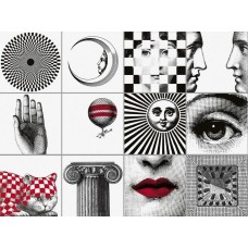 Декор (20x20) Fornasettiana (set 12pcs) - (Bianco Extra) - Fornasettiana з колекції Fornasettiana Декор (20x20) Fornasettiana (set 12pcs) - (Bianco Extra) - Fornasettiana з колекції Fornasettiana