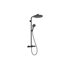 Душова система Raindance Alive S Puro 300 1jet EcoSmart з Ecostat Element, Matt Black (24593670) Душова система Raindance Alive S Puro 300 1jet EcoSmart з Ecostat Element, Matt Black (24593670)
