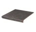 Сходинка з капіносом пряма Viano Antracite 30x33 код 1152 Ceramika Paradyz Paradyz